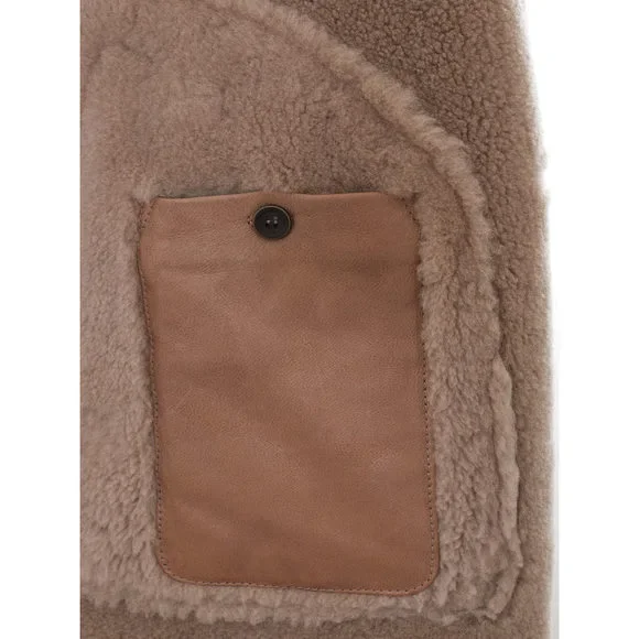 Herno Brown Sheepskin Jacket - Picture 3 of 6